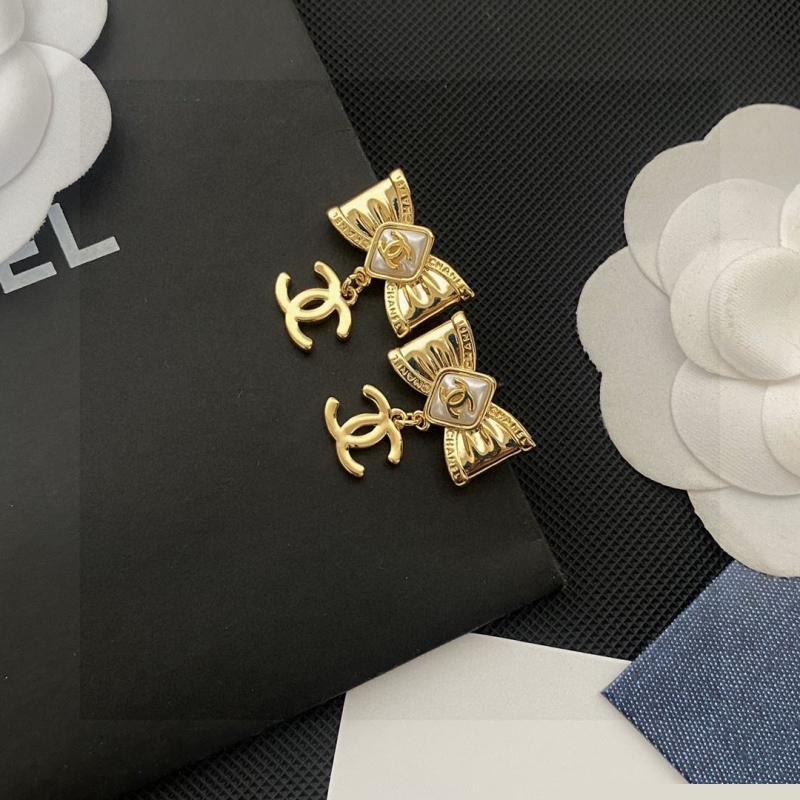 Ch*el earrings